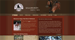 Desktop Screenshot of happytrailsranch.com